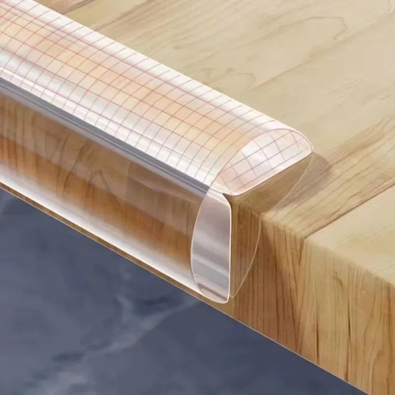 Transparent Table Edge Guard Furniture Corner Protector Strip Household Kid Collision Proof Soft Bumper Strip Baby Safety