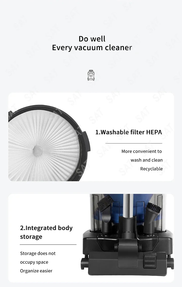 -car Home Cleaning Appliances Wet And Dry 3 In 1 Vacuum Cleaner