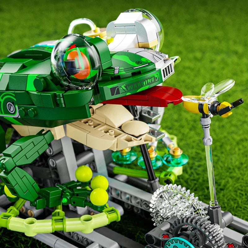 898PCS V8 Engine MOC Building Blocks Model Kit Creative Technical Assembly Educational STEM Desktop Collectible Gift for Kids