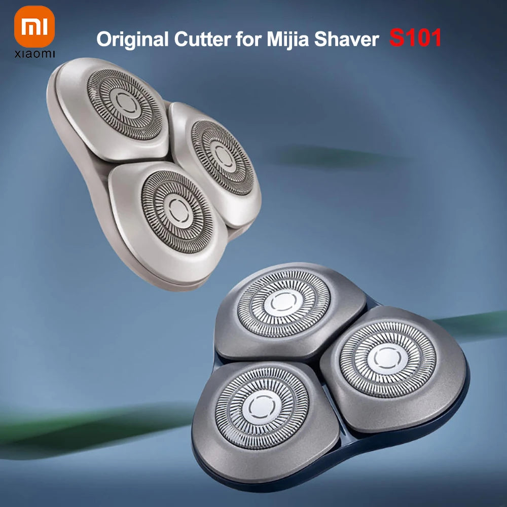 Original Shaver Blade for Xiaomi Mijia Electric Shaver S101, Waterproof Replacement Steel Razor Cutter Head