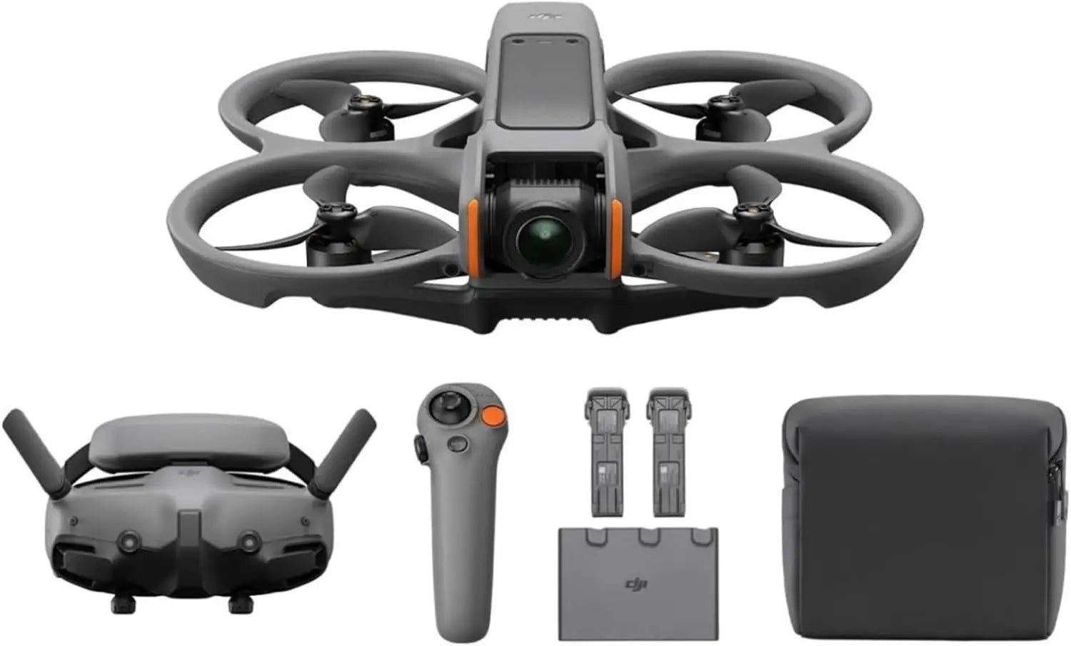 DJI Drones Flip Fly More Combo With RC 2 Screen Remote Controller, Drone With 4K UHD Camera for Adults, Palm Takeoff, Auto Return, Intelligent Flight, 3 Batteries for 93-Min Flight Time