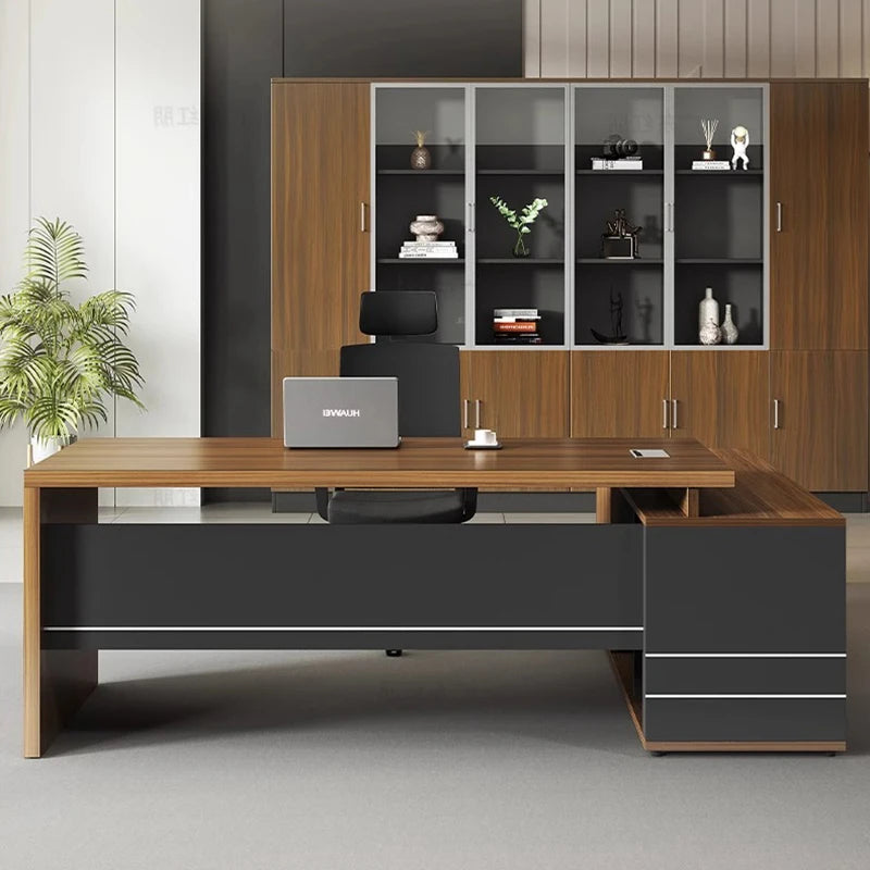 Irregular European Office Desk Lounge Creative Aesthetic Modern Designer Safe Office Desk Shelves Mesa Ordenador Home Furniture