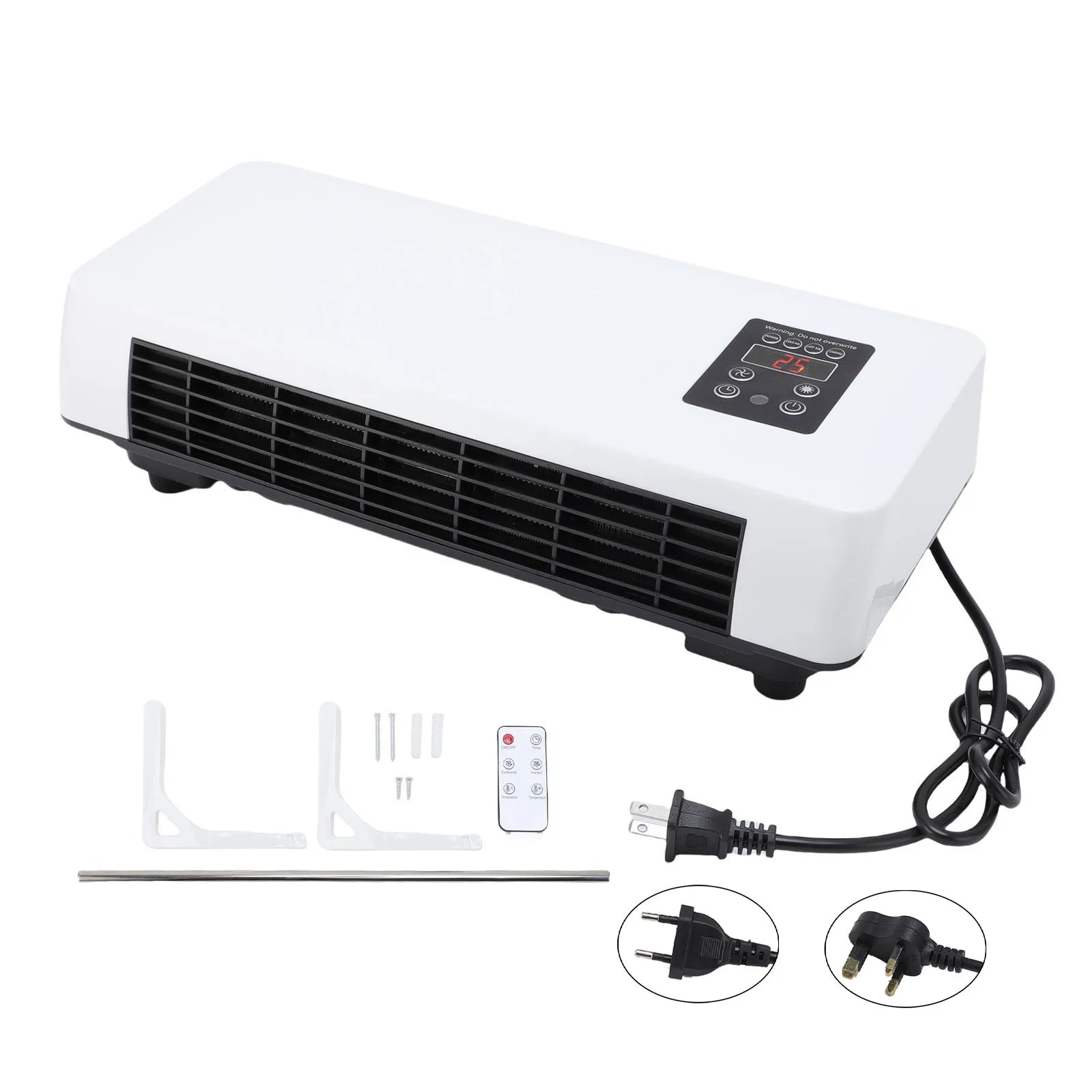 Wall-Mounted Air Conditioner With Cold/Heat Switching Easy To Operate Energy Efficient Suitable For Use In Home Bathrooms
