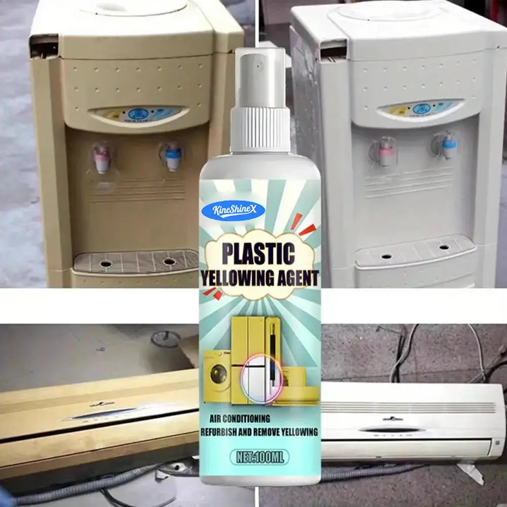 Plastic Remove Yellowing Cleaning Agent |Air Conditioning Washing Machine Renovation | Anti Oxidation Appliances Cleaning Supply