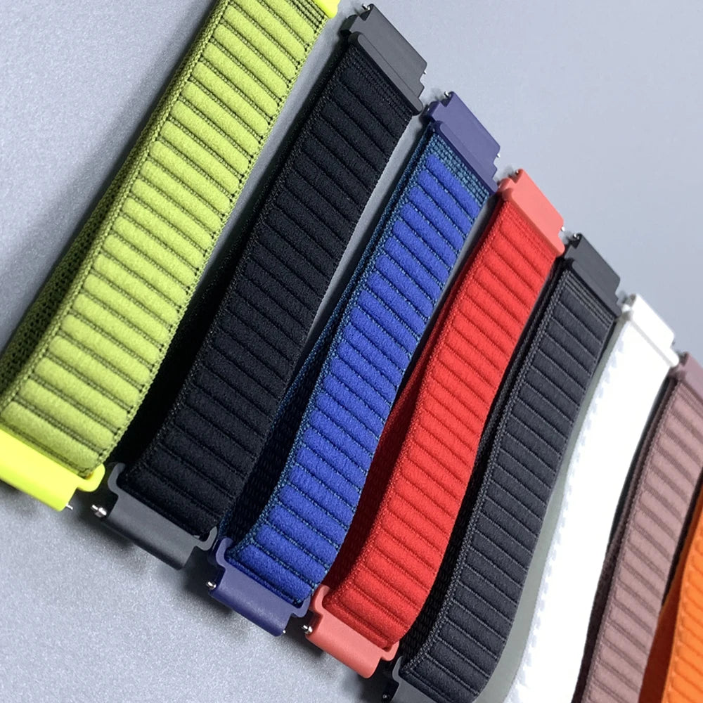 Nylon Strap For Xiaomi Watch 5/ 2 Pro/color 2/S1 Active S2 S3 S4 Sport Braided Bracelet For Xiaomi Watch 22mm Breathable Bands