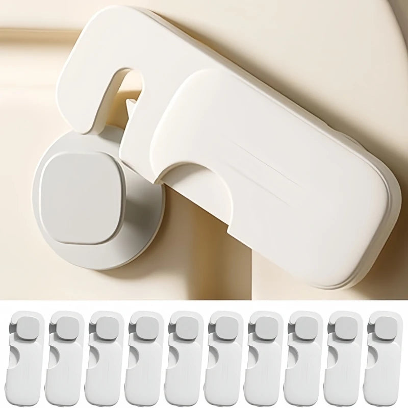 3/5/10PCS Children Safety Locks for Kitchen Cupboards Adhesive Baby Proofing Cabinet Lock for Cabinets Drawer Door Fridge
