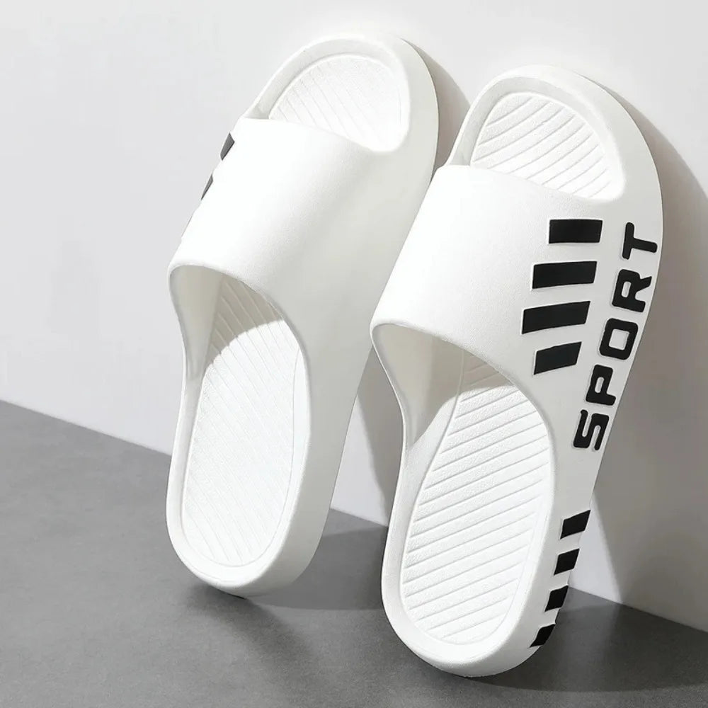 2026 NEW Men's Summer Fashion Slippers Indoor Outdoor Beach Sandals Flip Flop Thick Sole Non-Slip Shower Slippers for Male