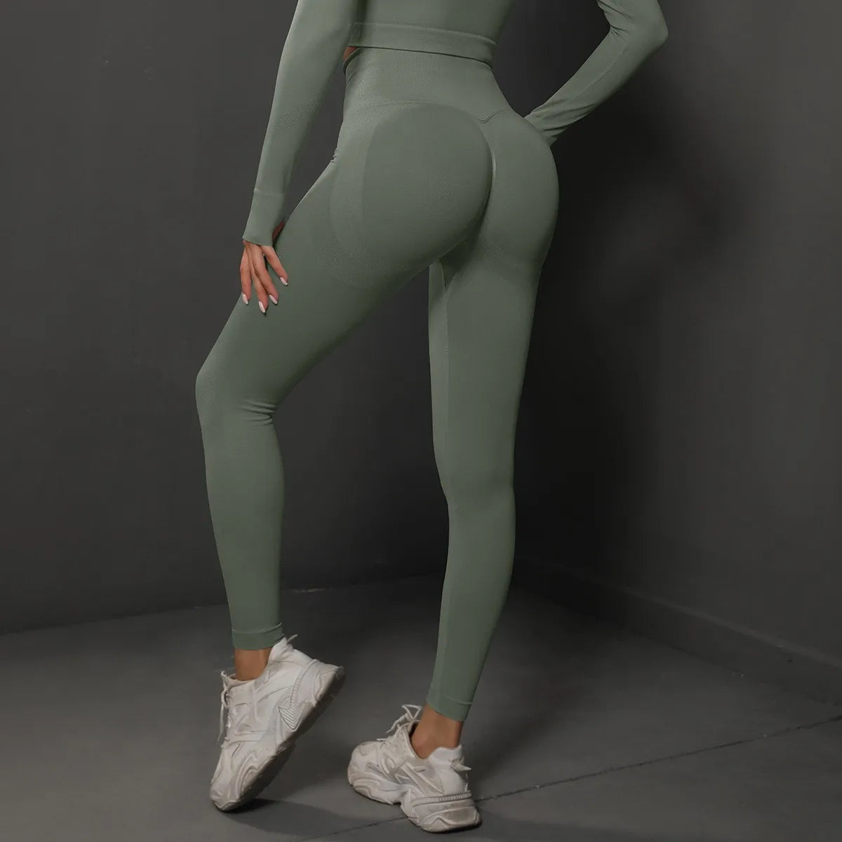 High Waist Yoga Leggings Women Seamless Push Up Sport Leggings Fitness Running Hip Lift Yoga Pants Highly Elastic Gym Leggings