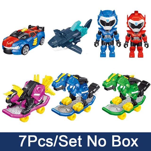 Korea Anime Mini Force Super Dino Power Car Dinosaur Model Action Figures Dolls MiniForce X Collection Toys Children Gift