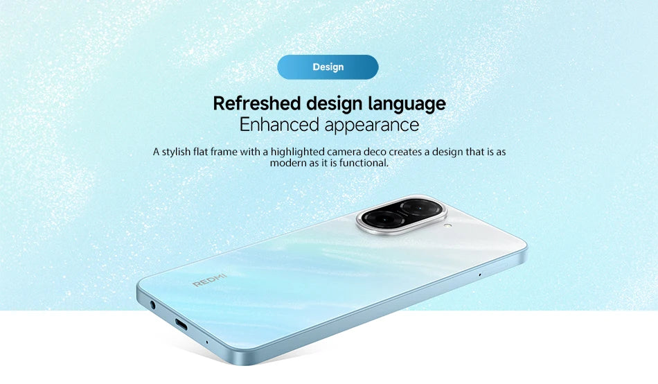 Redmi A5 Global Version UNISOC T7250 Processor 6.88" Large Screen Display Supports 15W Fast Charging 32MP Main Camera Xiaomi