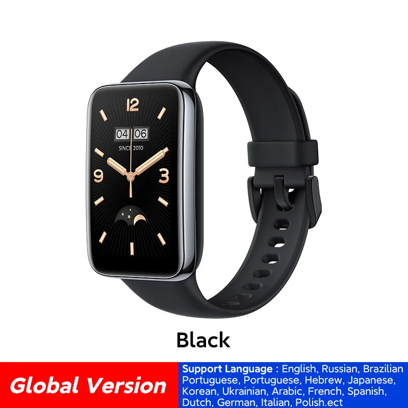 Original For Xiaomi Smartwatch Mi Band 7 Pro 1.64-inch AMOLED Screen Blood Oxygen Monitoring  Version Global