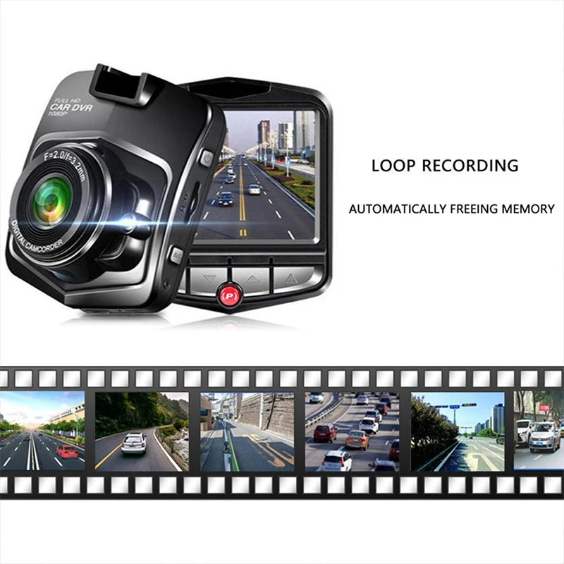 1080P Car DVR Dash Cam for Cars Camera HD Video Recorder for Vehicle Dvrs Night Vision Monitor Parking Vehicle Camera