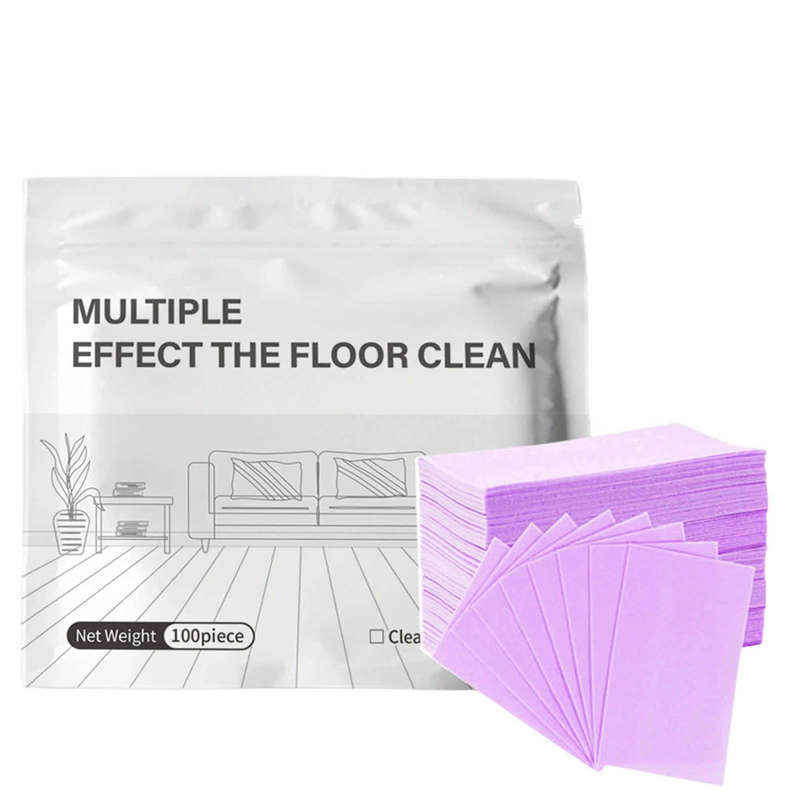 Floor Cleaner Cleaning Sheets Stain Removal Brightening and Fragrance-retaining Floor Cleaning Supplies