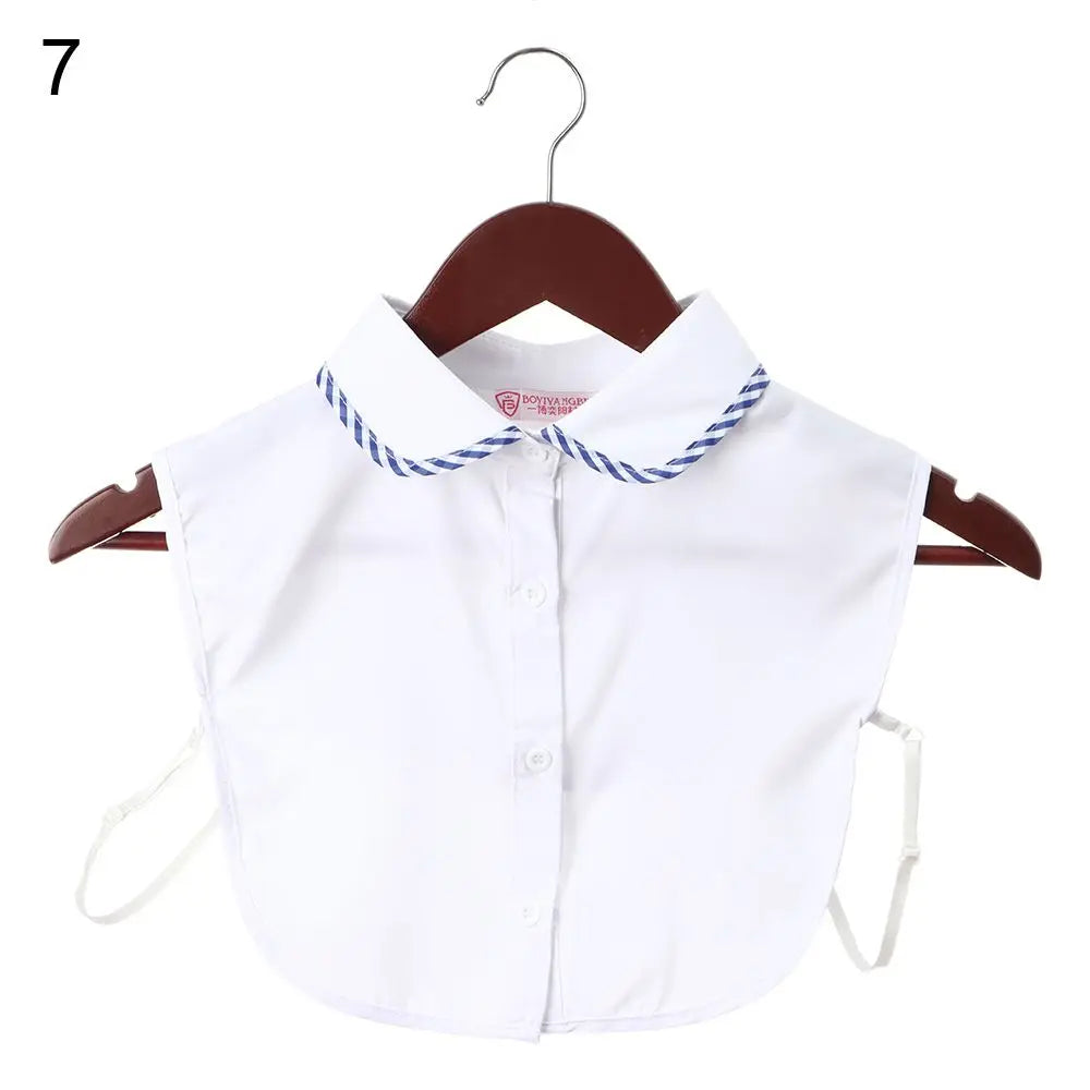 New Lapel Fake Collar Vintage Detachable Shirt False Collar for Women Blouse Sweater Lapel Top Neckwear Ties Clothes Accessories