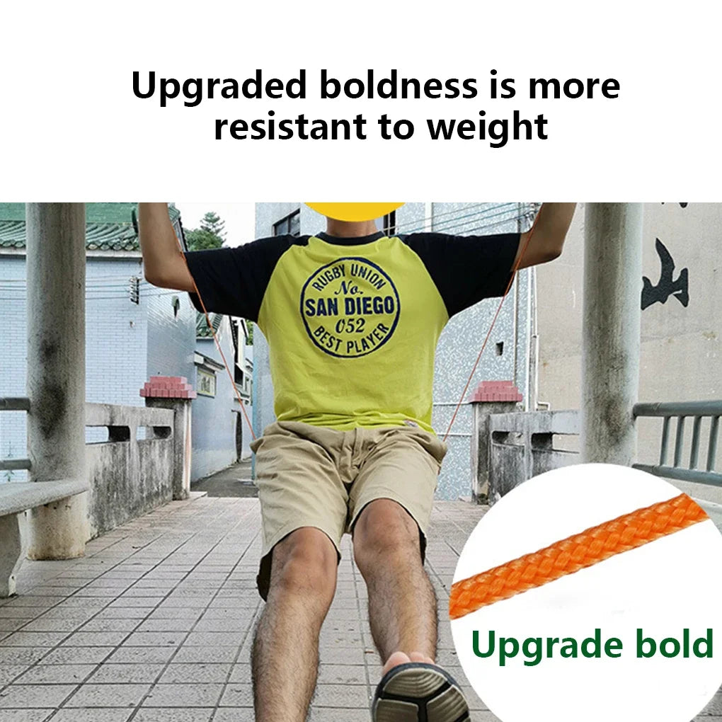 Clothesline Laundry Drying Rope Outdoor Clothes Line Windproof Anti-slip Retractable Cord for Hotel Camping accessories