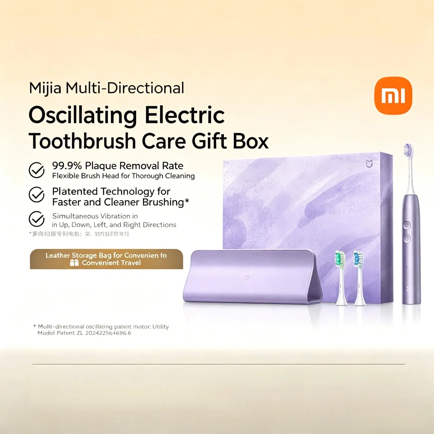 Xiaomi Mijia Multi-Directional Sweeping & Vibrating Electric Toothbrush Care Gift Box with Companion Gift Included