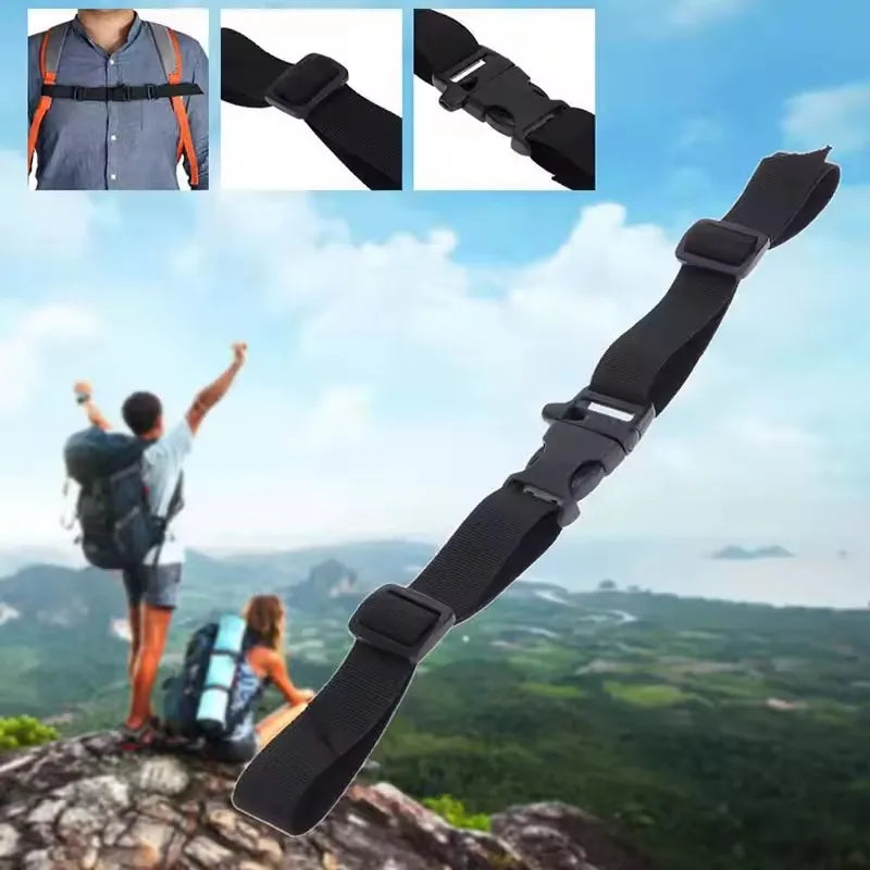 Backpack Chest Bag Strap Harness Adjustable Shoulder Strap For Bag Outdoor Camping Tactical Bags Straps Accessories For Backpack