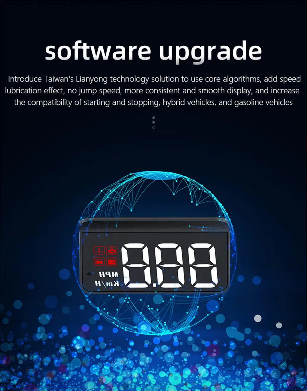 M3 OBD2 HUD / M1 GPS Head Up Display Auto Projection GPS Speedometer Digital Car Accessories Glass Projector Display HUD Alarm