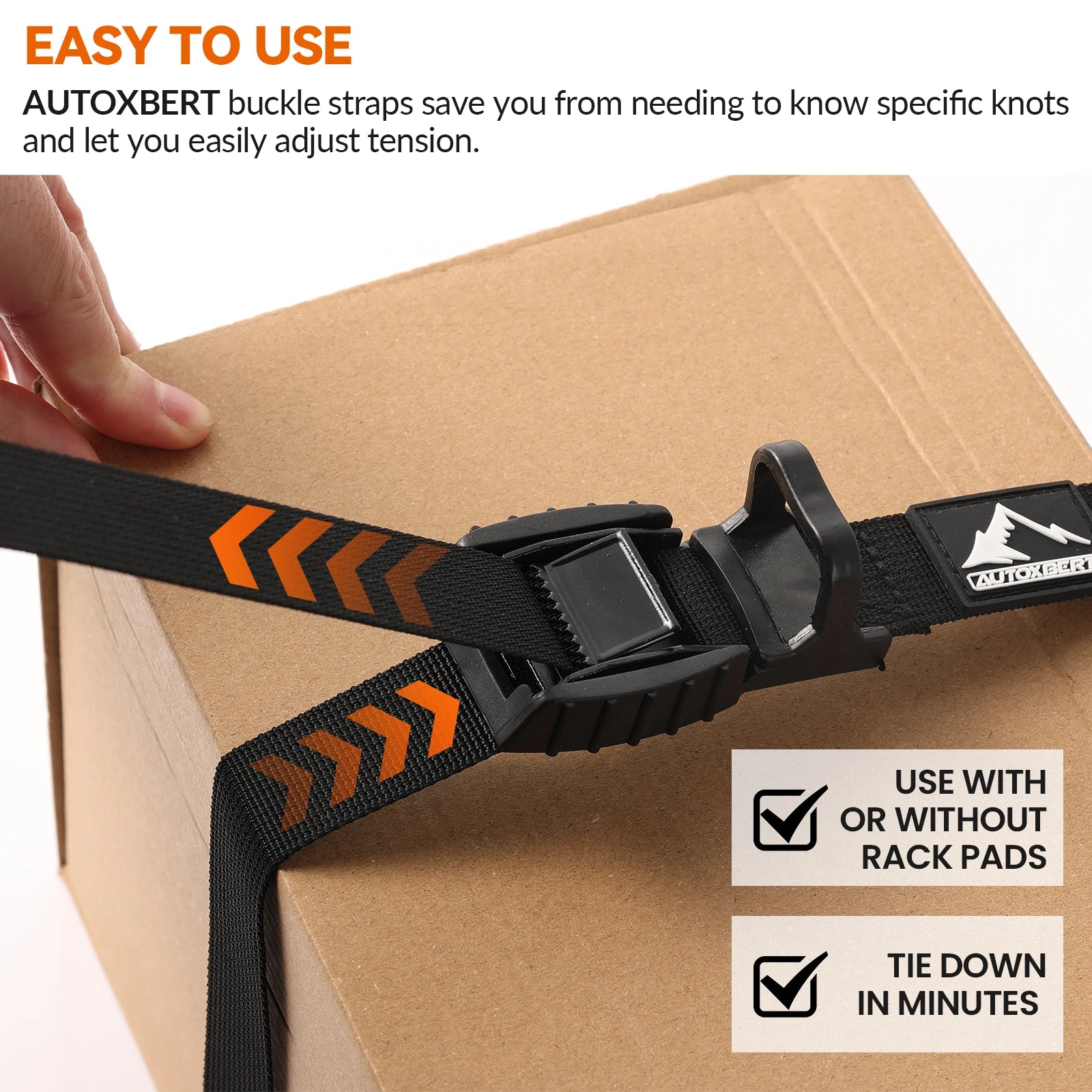 2X 4.5M Car Scratch Resistant Tie Down Straps For Surf SUP Kayak Canoe Motorcycle Cargo Luggage Travel Carrier Ratchet Non-Slip