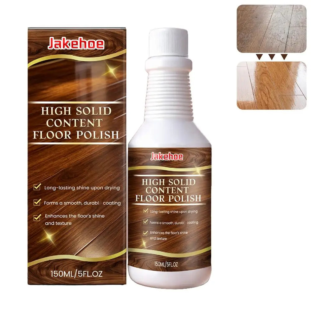 150ml Floor Care Agent, Wooden Floor Restorer Scratch Repair, Long-Lasting Gloss Protective Coating for Wood Floors