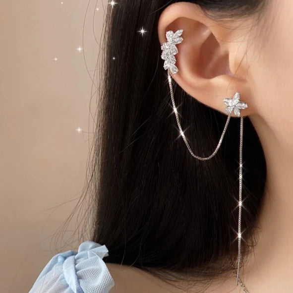 Gold Silver Ear Cuff Without Piercing Ear Clips Earrings for Women Trendy Earring Fake Cartilage Earrings Clip Каффы Для Ушей