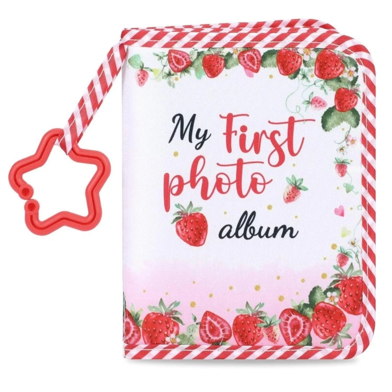 Baby's My Firsts Family Album,Baby Cloth Album For Newborns Toddler and Kids 37JD