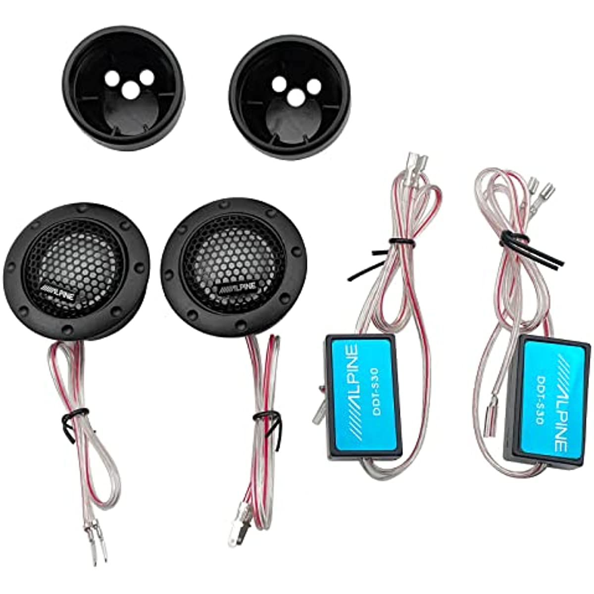 Car High Fidelity Stereo Speaker Tweeter - Car Modified Car Audio Silk Dome Tweeters