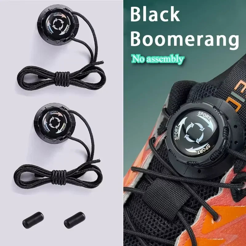 1 Pair of Sports Shoe Laces, Lace-free Swivel Buckle for Men and Women, Casual Lazy Shoes, Lace Accessories, Sports Shoe Laces