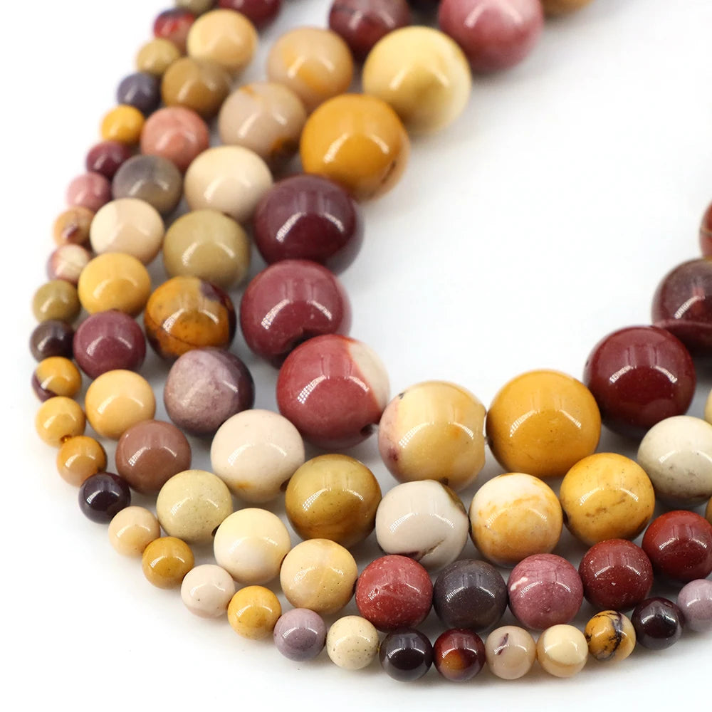 Natural Stone Beads Blue Tiger Eye Crystal Amethyst Rose Quartz Gemstone Bead for Jewelry Making Bracelet Necklace 4/6/8/10MM