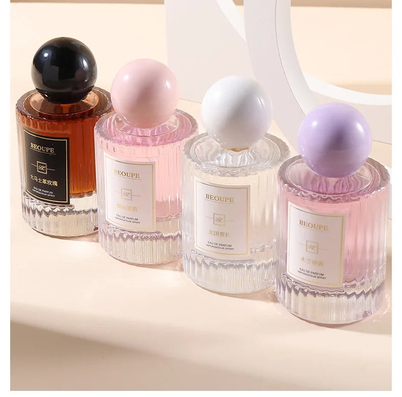 Northern Cedar Perfume for Women Floral Woody Eau de Parfum Long Lasting Fresh Winter Inspired Fragrance 50ml Parfum for Ladies