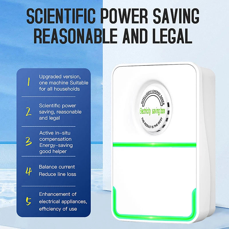 Electricity Energy Saver Home Power Electrical Appliances Save Box For Household Office Market Electric Accessory Power Saver