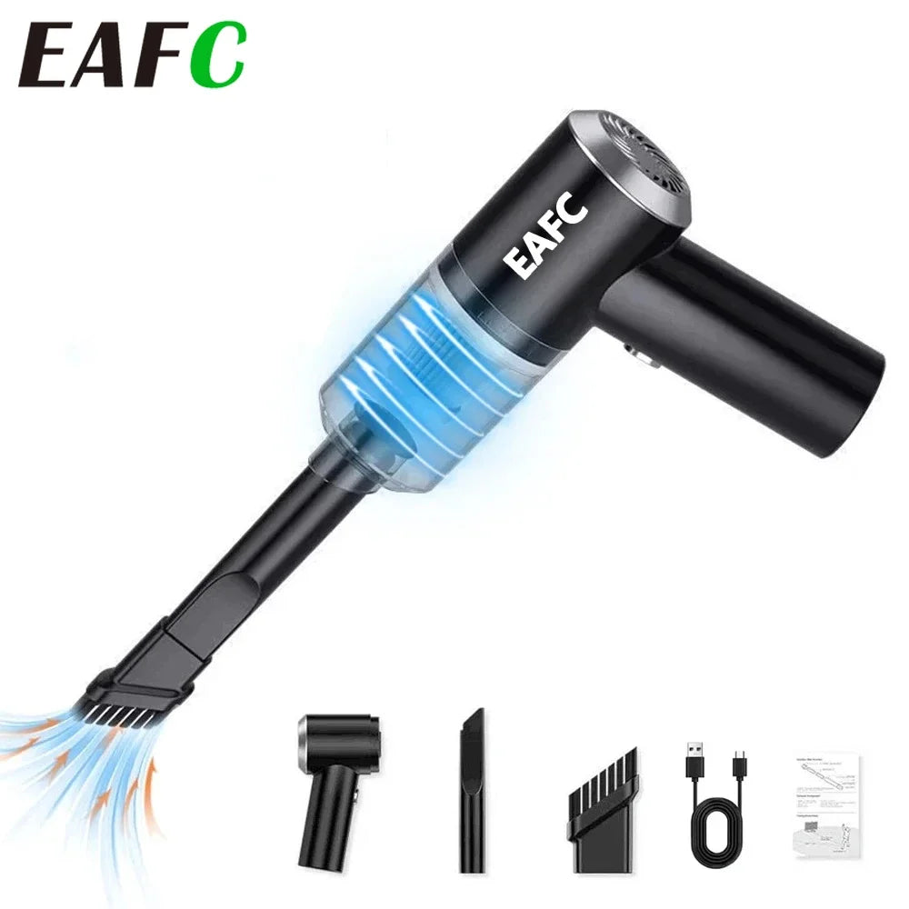 Wireless Vacuum Cleaner Mini Dust Collector Small Suction Force Home Car Dual-Use Handheld Cleaning Appliances USB Charging