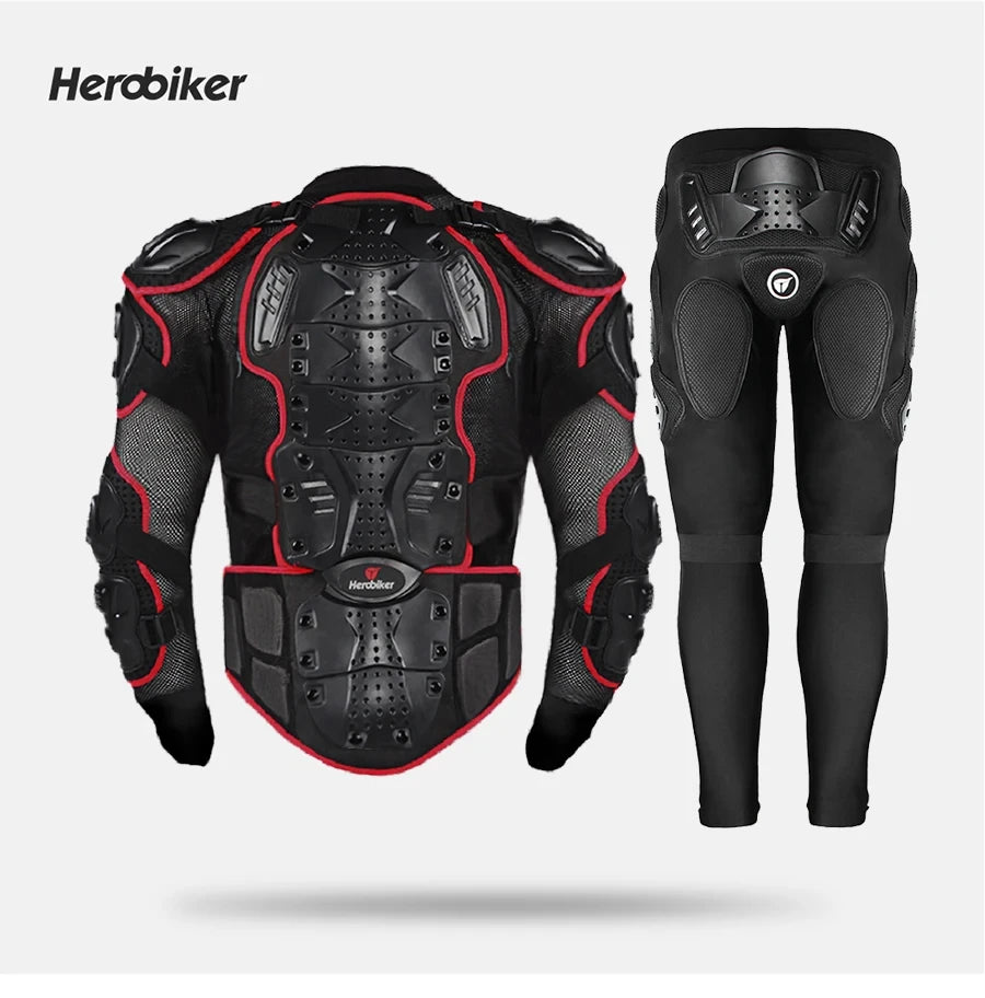 Motocross Jacket Men Body Armor Motorcycle Armor Wear-Resistant Anti-Drop Bicycle Racing Jacket Riding Motorbike Moto Protection