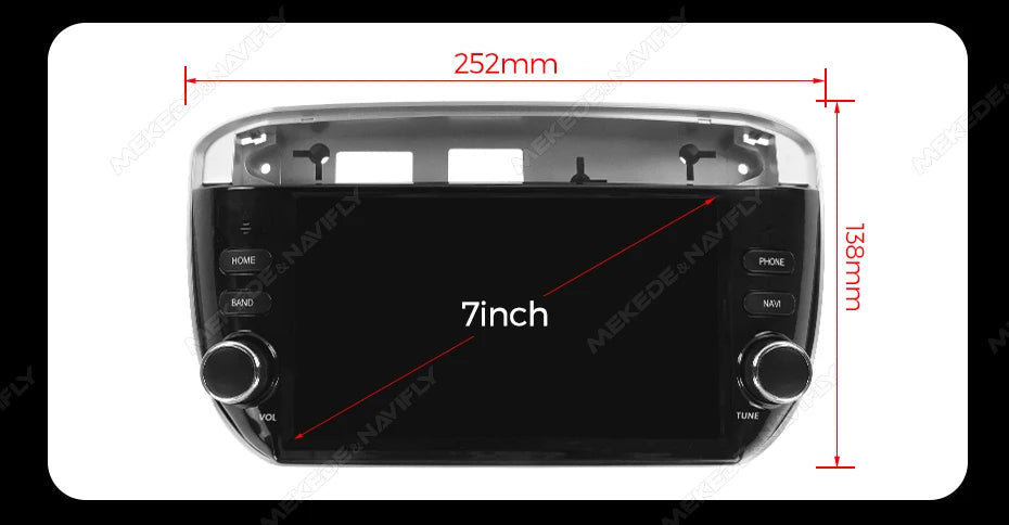 6.2 inch Carplay Android Auto Car Radio For Fiat Linea Punto EVO line 2012-2015 Multimedia Video Player GPS Stereo Head Unit RDS