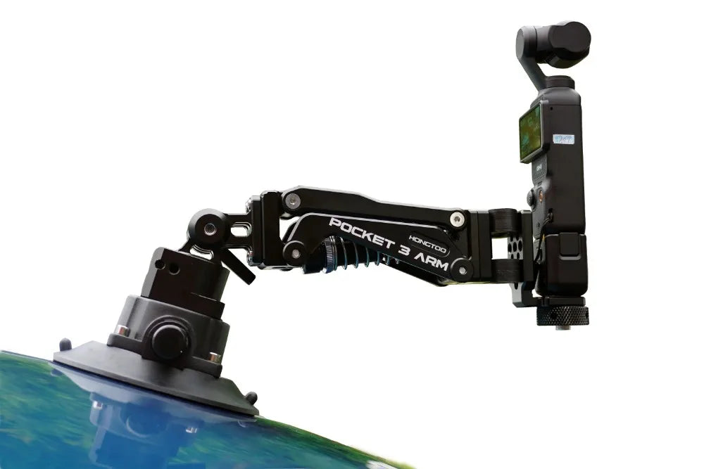 HONGTOO DJI Pocket 3 Car Mount Bracket Support Arm Z-axis Vibration Damper Shock Absorber Arm for DJI POCKET Osmo Gopro Camera