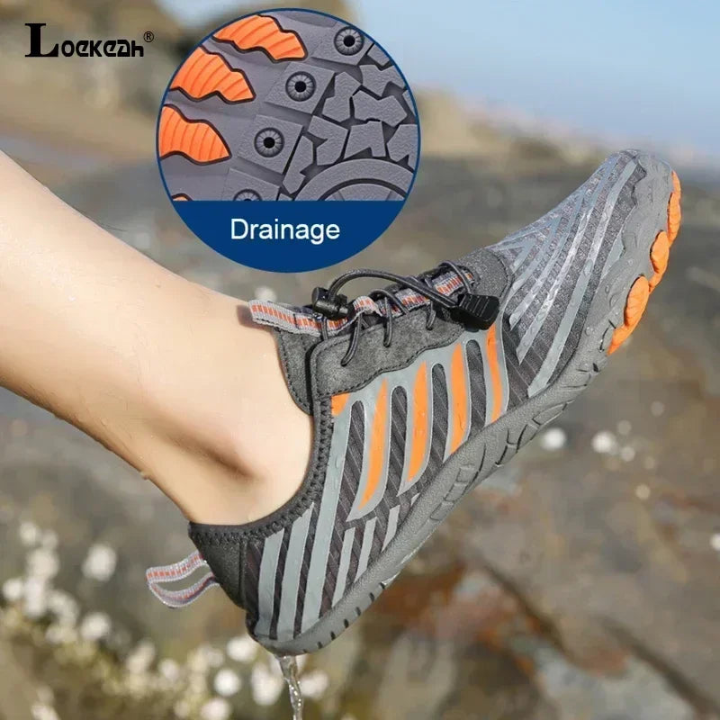 Water Shoes For Men Women Barefoot Shoes Quick Dry Beach Aqua Shoes Lightweight Sports Sneakers Hiking Surfing Boating Fishing