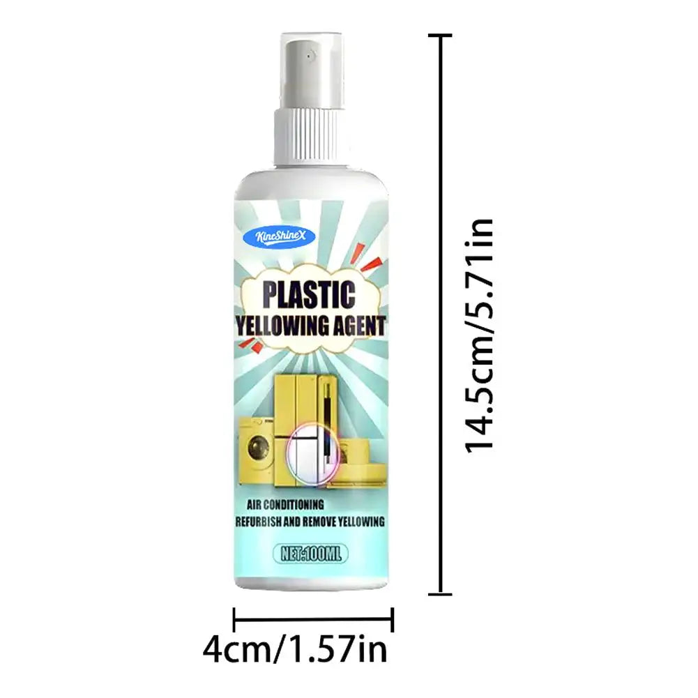 Plastic Remove Yellowing Cleaning Agent |Air Conditioning Washing Machine Renovation | Anti Oxidation Appliances Cleaning Supply