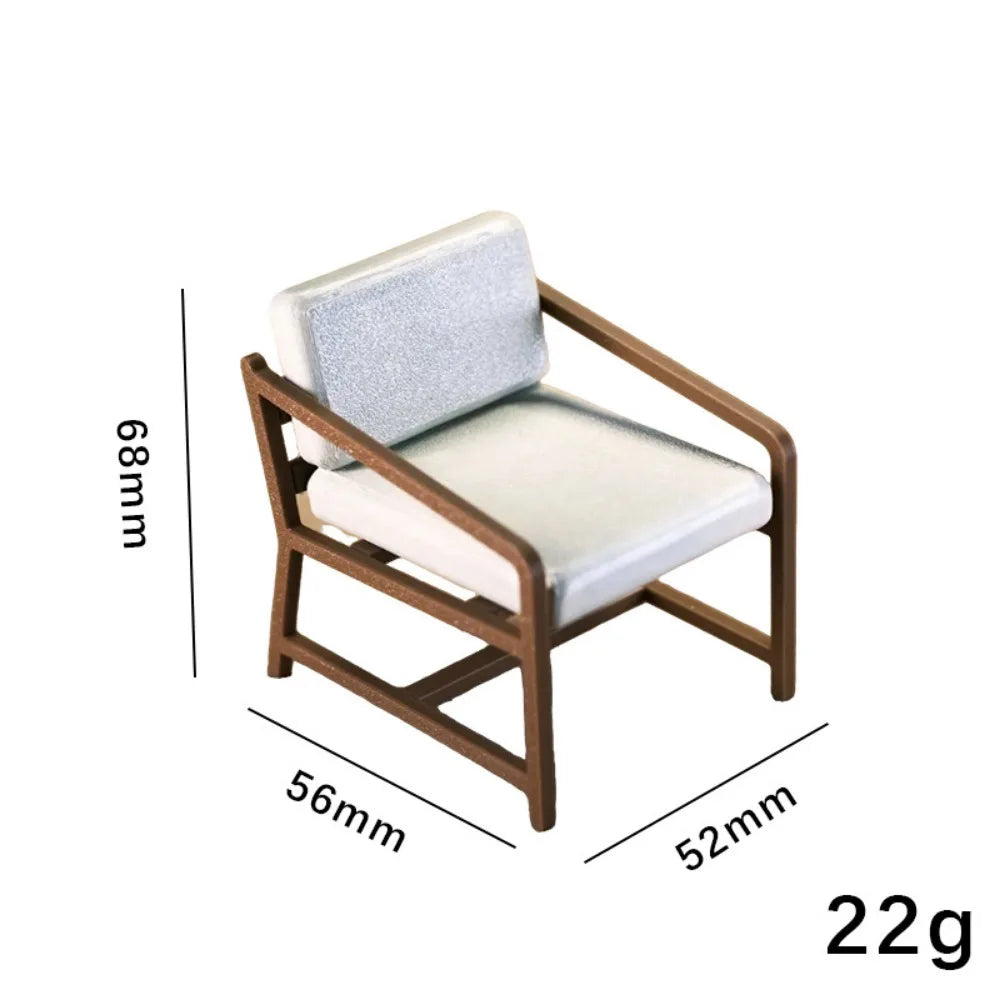 New 1:12 Dollhouse Simulation Sofa Mini Multistyles Living Room Furniture Pretend Play