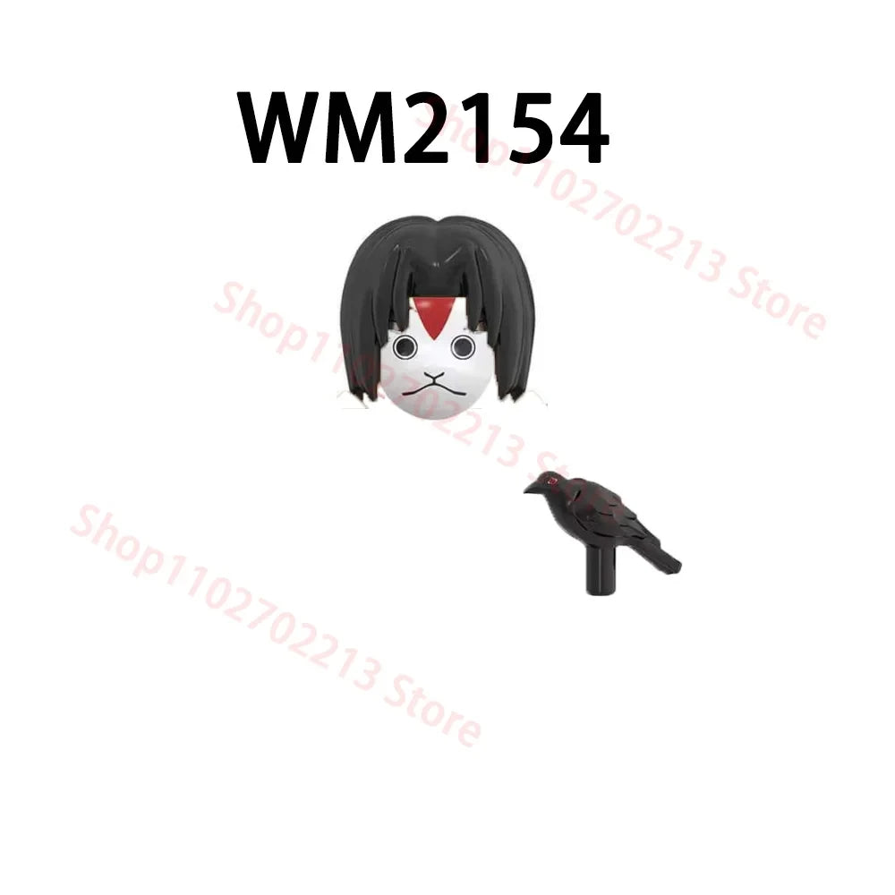 WM6155 Anime Building Blocks Set - Educational STEM Toys for Kids, Christmas Birthday Gift for Boys Girls WM6112 WM6113 WM6152