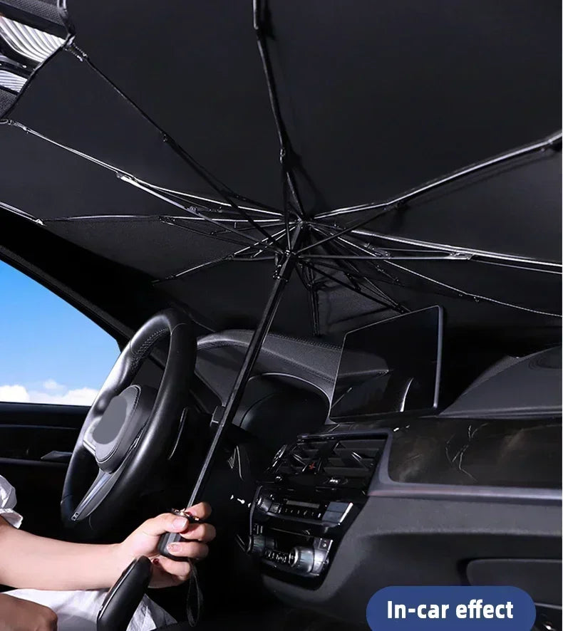 Multi Purpose Convenient Foldable Car Windshield Sunshades Interior Protechor Part Auto Parasol Umbrella Front Covers Amagi