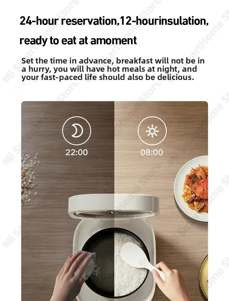 Xiaomi Mi Rice Cooker N1 3L Energy-saving Version 9 Stage Cooking Dual Engine Anti Overflow 6-Layer Composite Liner MFB13A0
