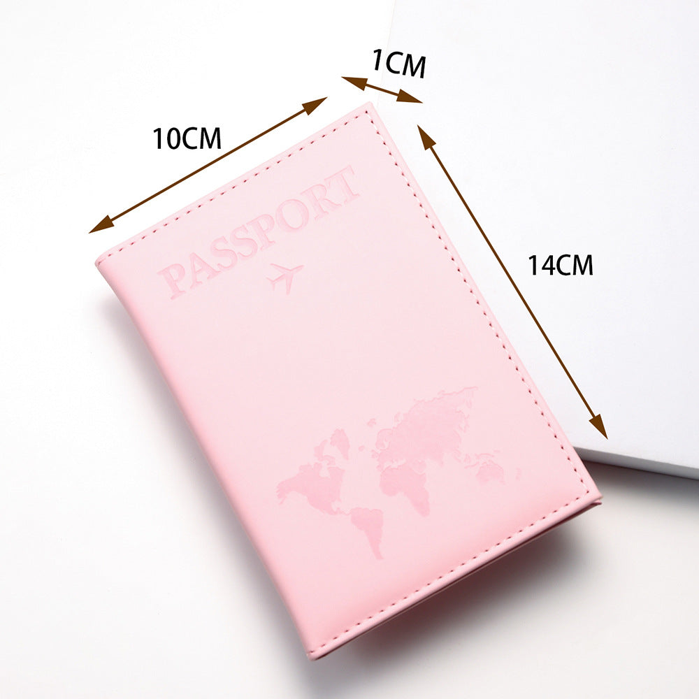 Women Men RFID Vintage Business Passport Covers Holder Multi-Function ID Bank Card PU Leather Wallet Case Travel Accessories