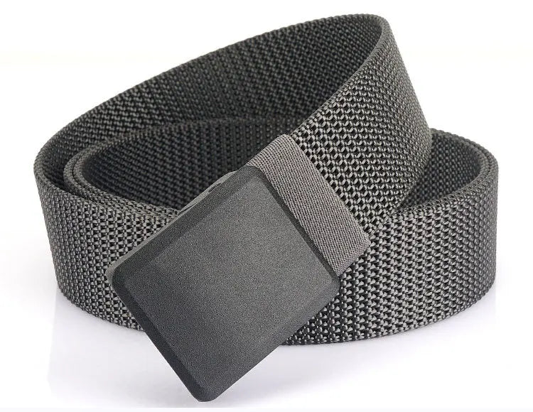 Military Automatic Buckle Nylon Belt Outdoor Hunting Multifunctional Tactical Canvas Belt High Quality Men Belt