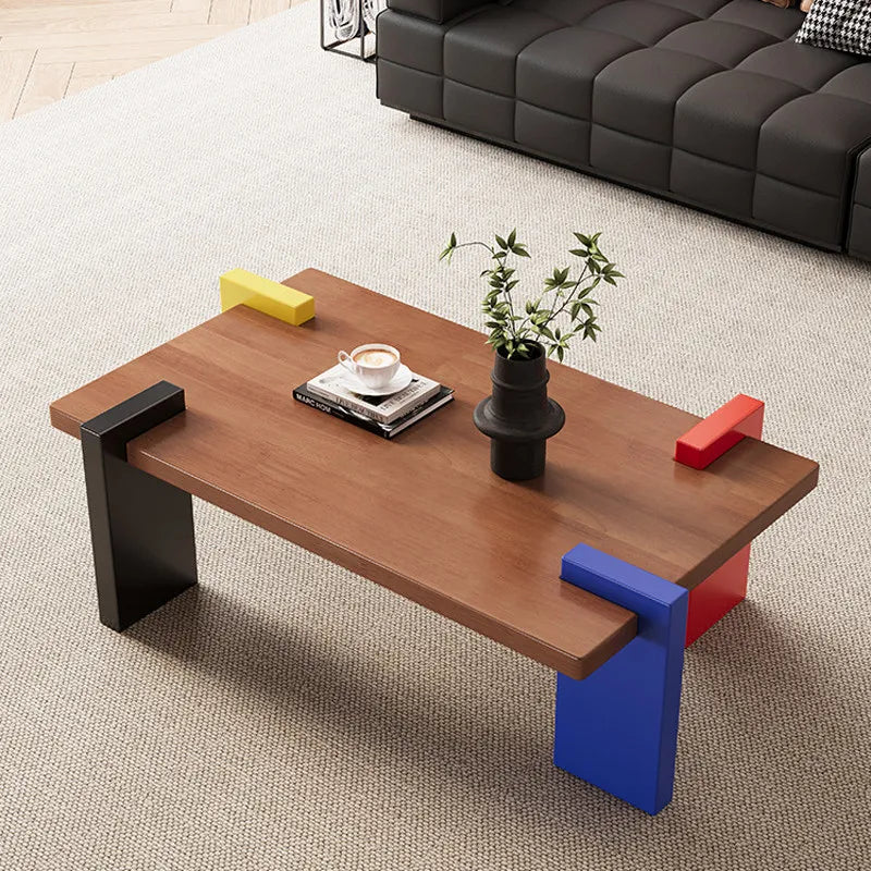 Center Unique Coffee Table Luxury Aesthetic Minimalist Designer Books Coffee Table Service Mesas Bajas Lounge Suite Furniture