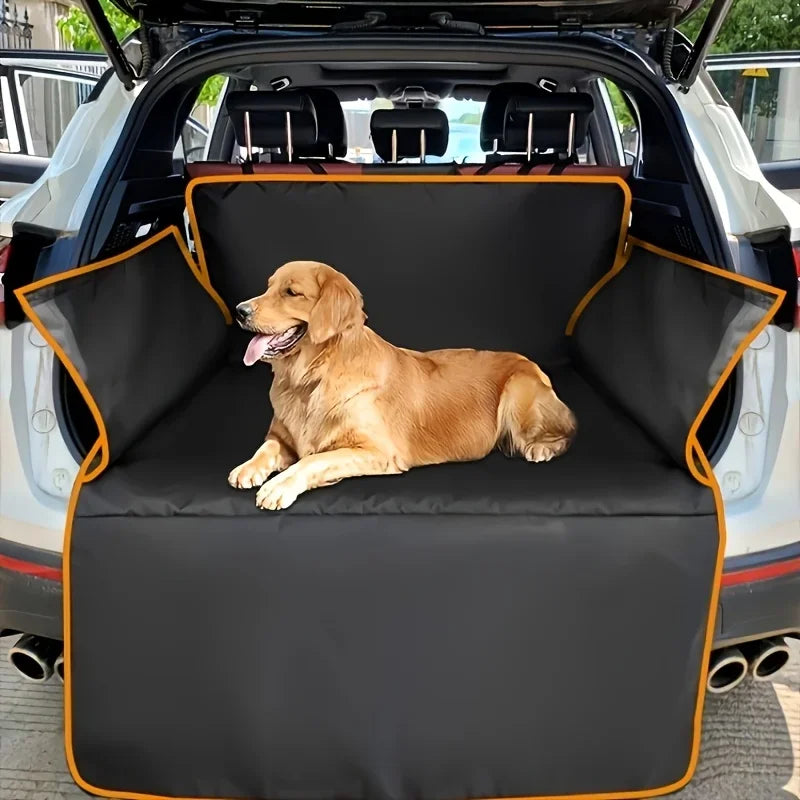 Car Trunk Mat SUV Cargo Liner For Dogs Waterproof 600D Oxford Cloth Dog Car Seat Cover Pet Travel Dog Carrier