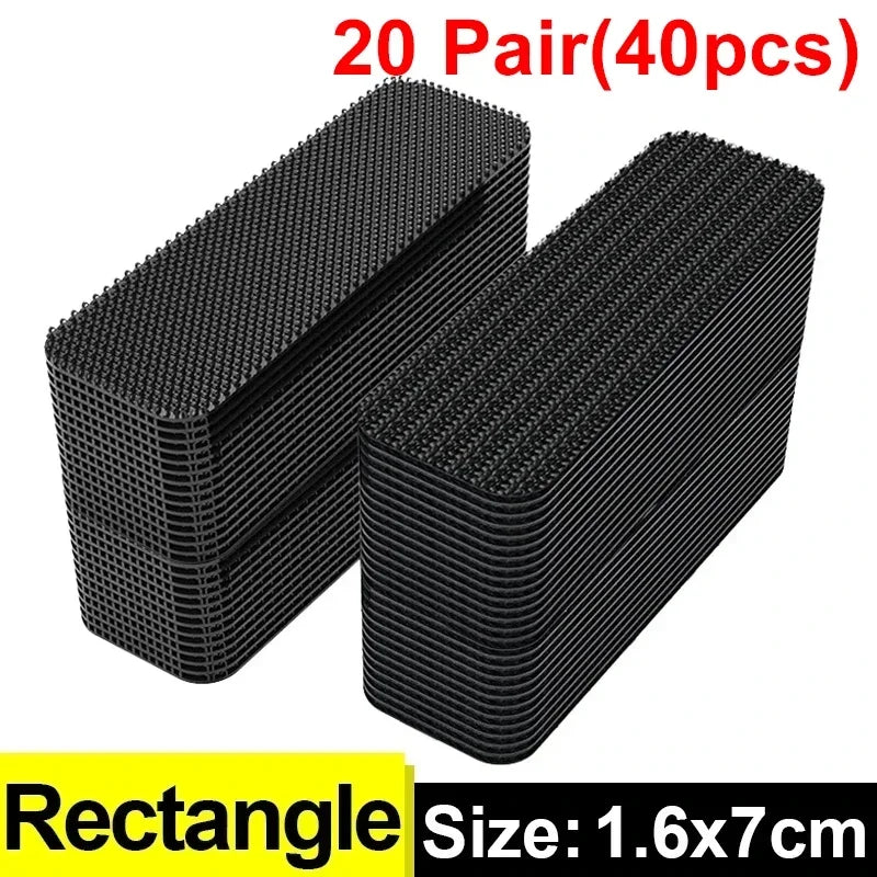 Tape Non-slip Velcros Sofa Diy Self-adhesive Carpet Fixing Stickers Car Fastener Accessories Double-sided Car Floor Mats Apparel