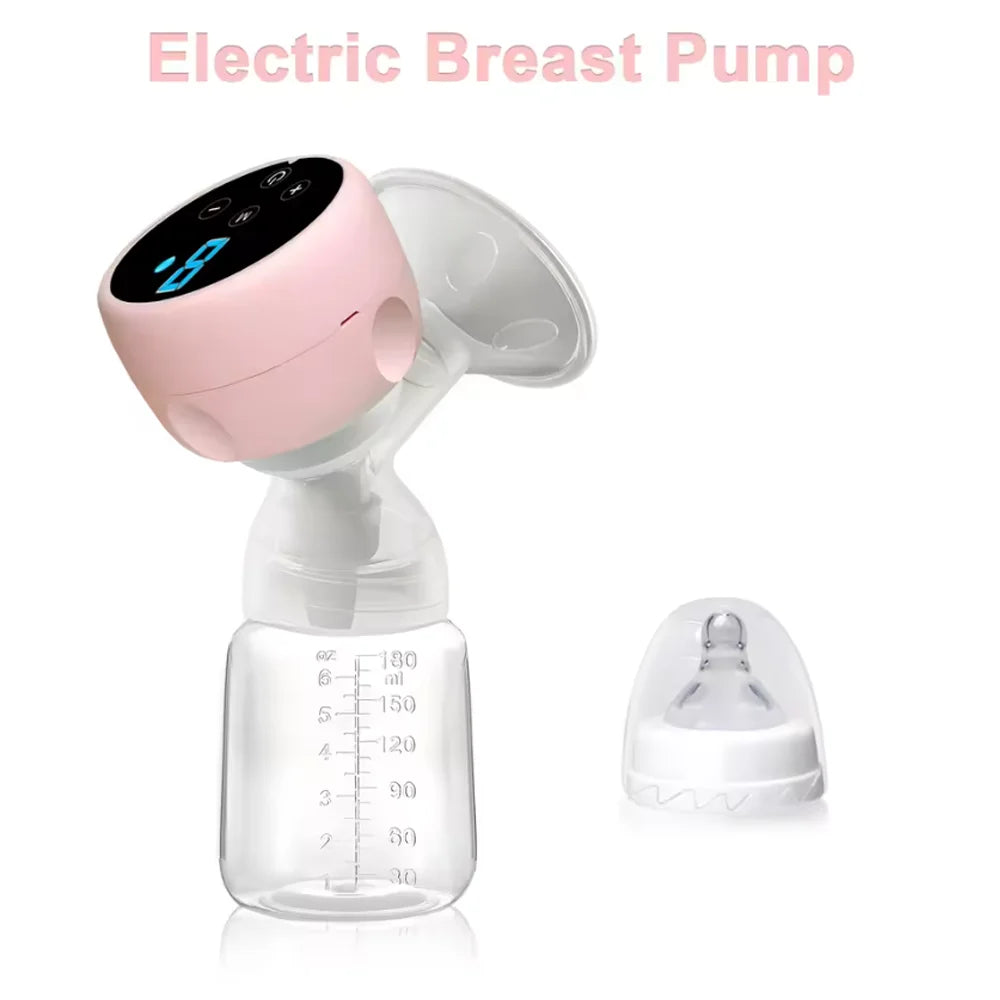 Portable Breast Pump Electric Intelligent Integrated High Suction Breast Pump Breast Milk Postpartum Fortable Painless Silent