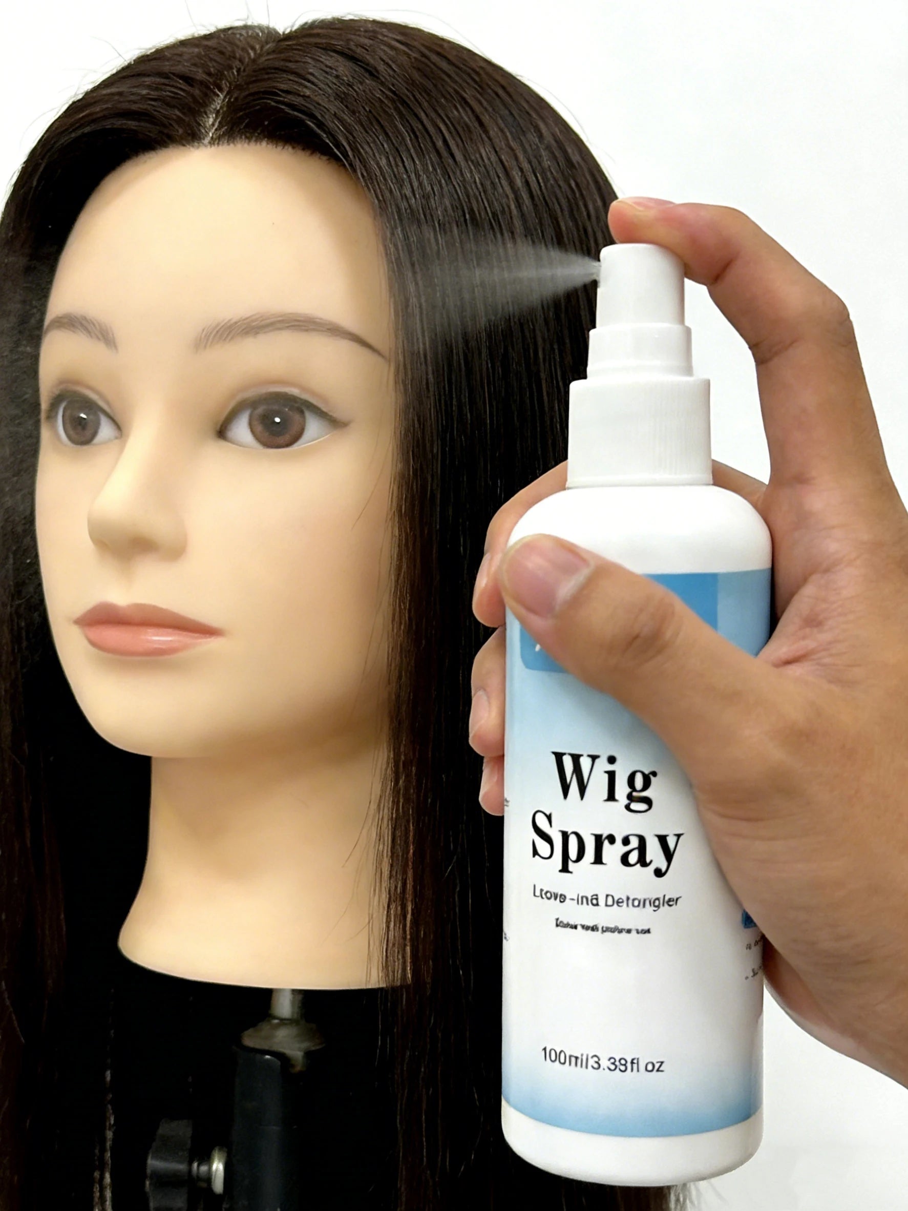 Wig Care Spray Leave-in Conditioner Moisturizing Smoothing Anti-frizz Detangle Soften Repair For Human Hair & Synthetic Wigs