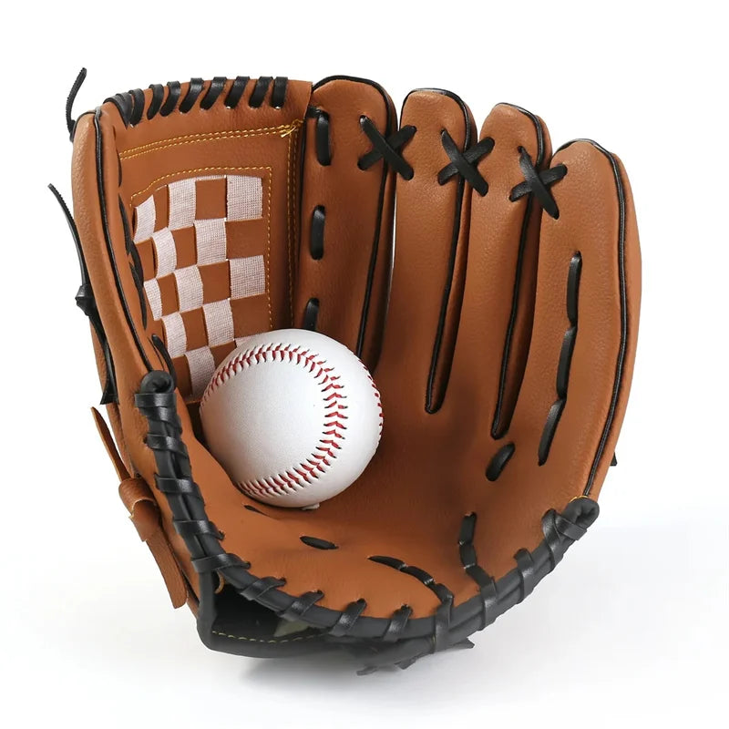 BG Outdoor camping sport Baseball Gloves Softball Practice Equipment Size 9.5 Left Hand For Kids/Adults Man Woman Training