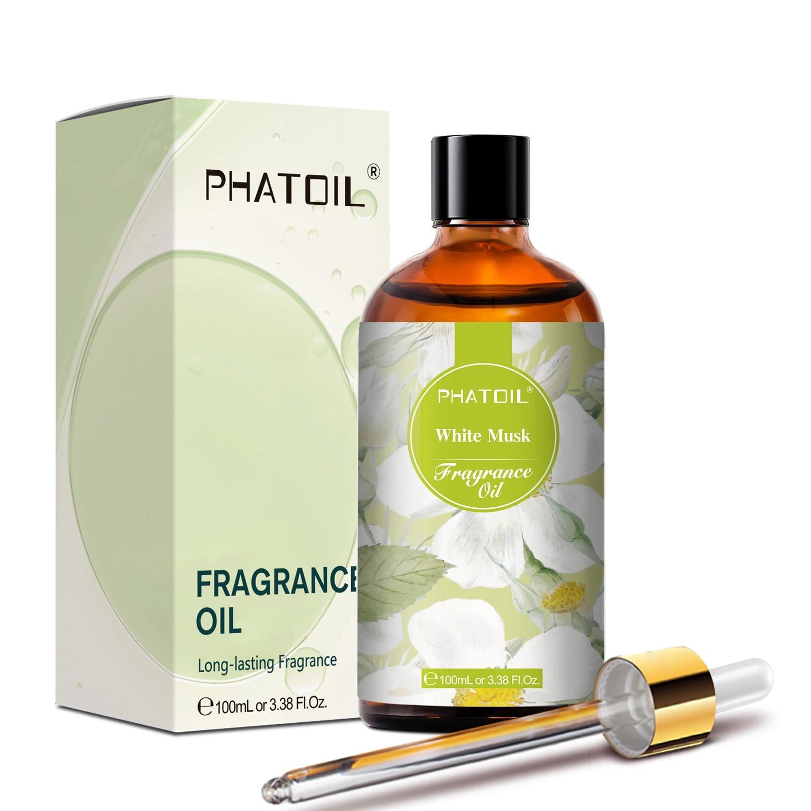 PHATOIL 100ml Aroma Fragrance Oil For Soap & Candle Making Fresh Linen Bubble Gum Baby Powder Angel Aromatherapy Essential Oils
